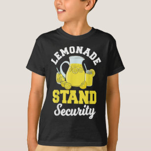 Camiseta Lemonade Stand Security Lemon Juice Summer