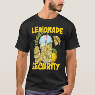 Camiseta Lemonade Stand Security Lemon Juice Summer Refresc