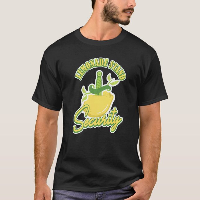 Camiseta Lemonade Stand Security Lemonade Stand (Frente)