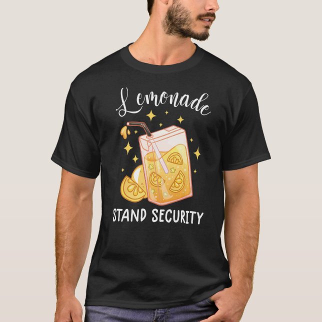 Camiseta Lemonade Stand Security Limon Juice Lemonade Creme (Frente)