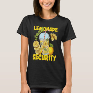 Camiseta Lemonade Stand Security Sumo de Limão Bebida Aroma