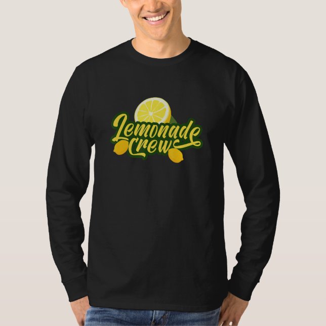 Camiseta Lemonade StandCrew e Boss Lemon Juice Summer (Frente)