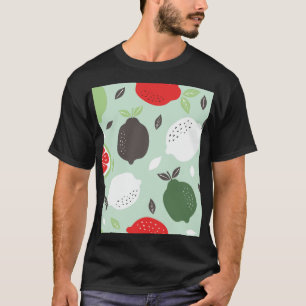 Camiseta Lemons Citrus Fruta Vintage Wallpaper