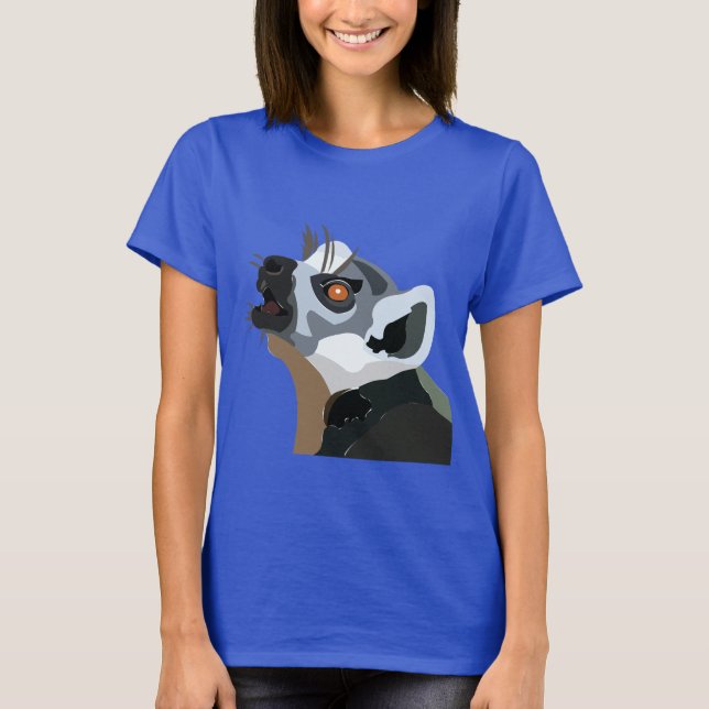 Camiseta Lemur Animal (Frente)