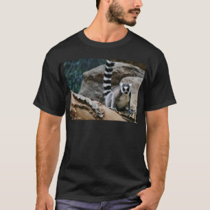 Camiseta Lemur atado anel