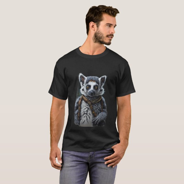 Camiseta Lemur Catta (Frente Completa)