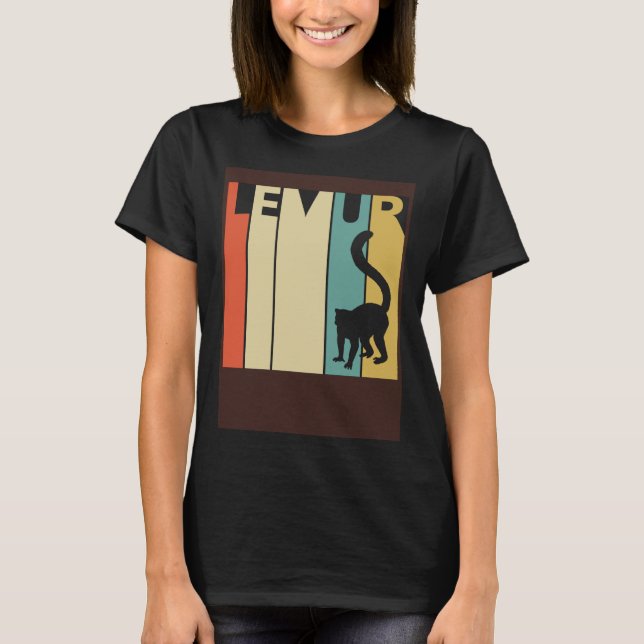 Camiseta Lemur   cute lémuroidea (Frente)