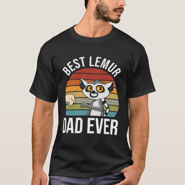 Camiseta Lemur Dad  Lemur (Frente)