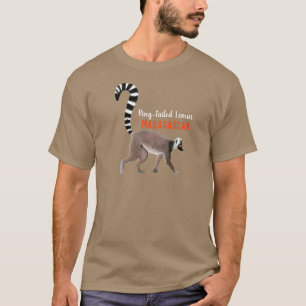 Camiseta Lemur de cauda-branca de Madagáscar