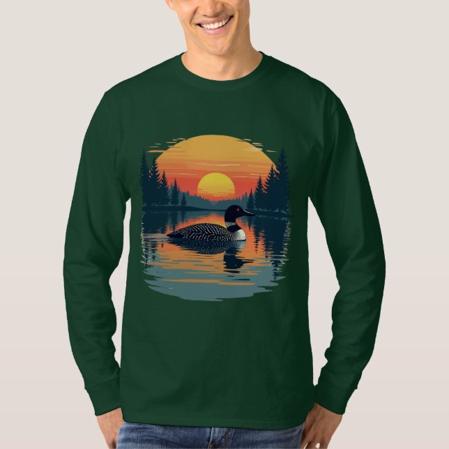 Camiseta Lêmure Cômico Comum – Observador de Pássaros de Mi (Frente)