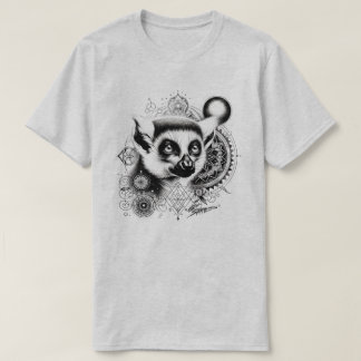 Camiseta Lêmure Geometria Sagrada Fica Encharcado