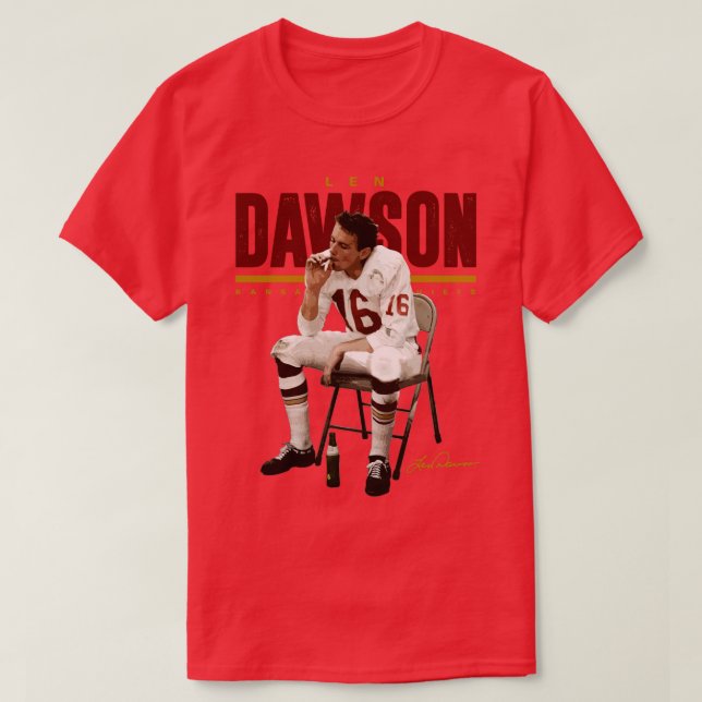 Camiseta Len Dawson HMeia-time Kids TShirt (Frente do Design)