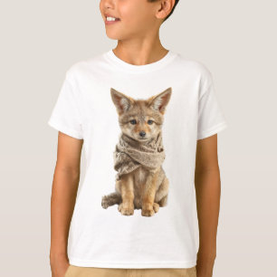 Camiseta Lenço Aconchegante Bebê Raposa Kids