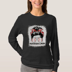 Camiseta Lenço de beisebol Mãe Coque Desarrumado Mamãe Orgu