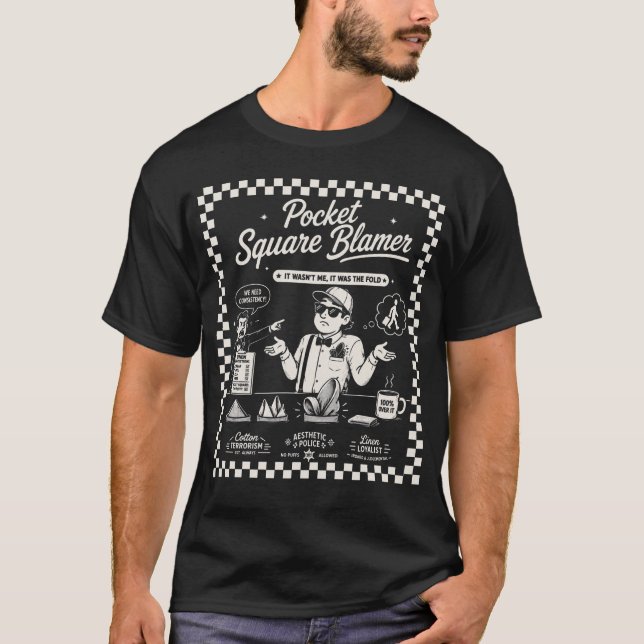 Camiseta Lenço de bolso (Frente)
