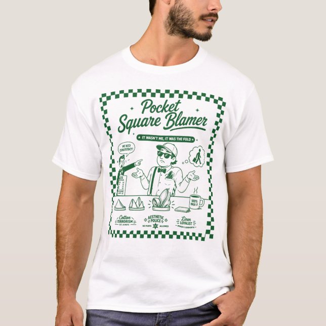 Camiseta Lenço de bolso culpado (Frente)