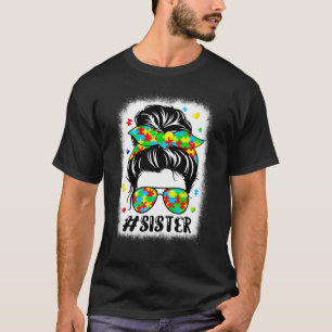 Camiseta Lenço de Cabelo Desgrenhado Irmã Solidária Mulhere