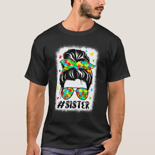 Camiseta Lenço de Cabelo Desgrenhado Irmã Solidária Mulhere (Frente)