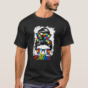 Camiseta Lenço de Cabelo Desgrenhado Mimi Senhoras Meninas