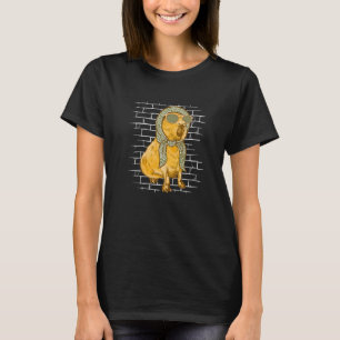 Camiseta Lenço de Capivara Óculos de Sol Porquinho-da-índia