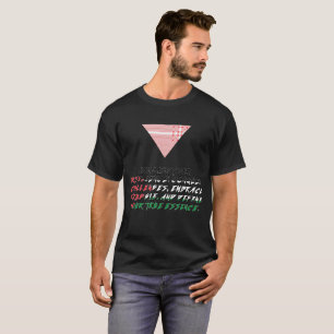 Camiseta Lenço Palestino Seta Vermelha, Palestina