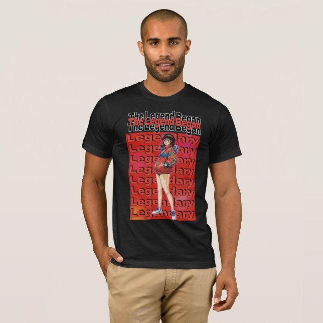 Camiseta Lenda Começou  (Frente Completa)