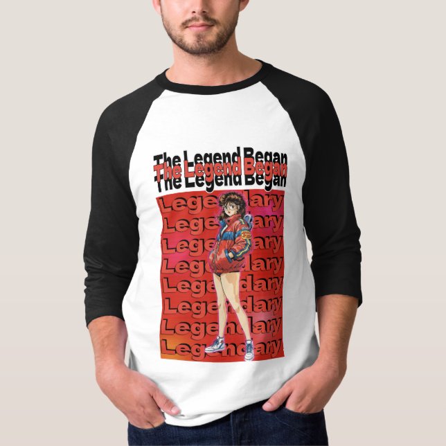 Camiseta Lenda Começou  (Frente)