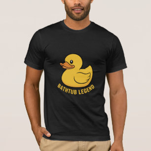 Camiseta Lenda da Banheira – Roupas de Rua Pato de Borracha