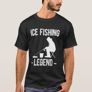 Camiseta Lenda da Pesca no Gelo