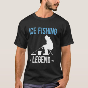 Camiseta Lenda da Pesca no Gelo