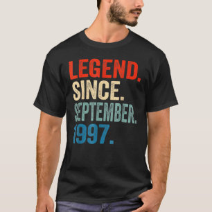 Camiseta Lenda De 25 Anos Desde Setembro De 1997 25 Bir