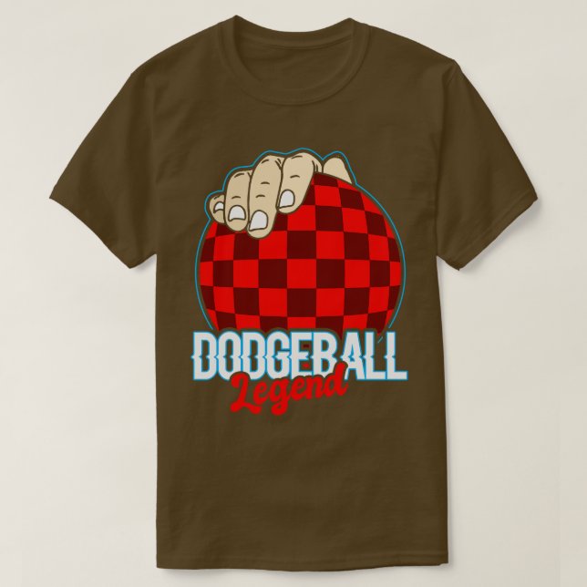 Camiseta Lenda de Dodgeball (Frente do Design)