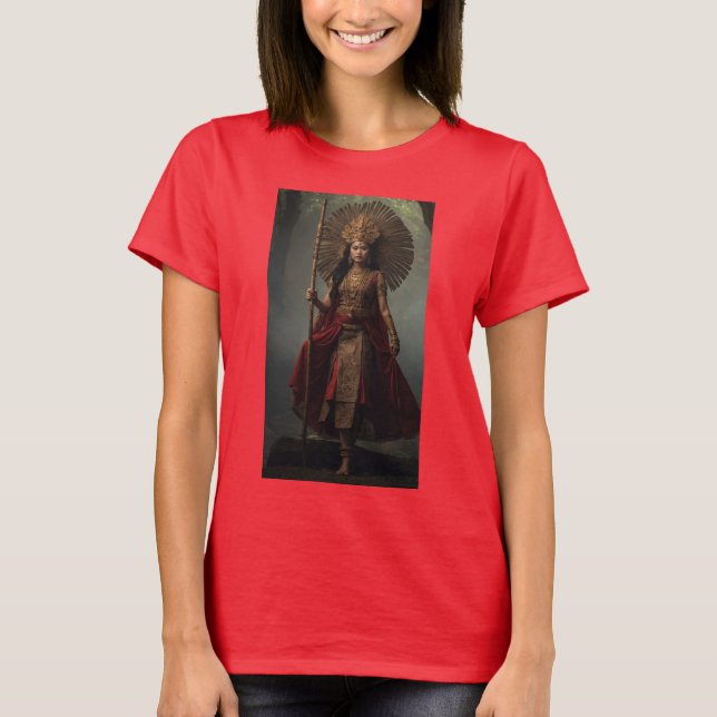 Camiseta Lenda de Nyai Loro Kidul - Mitologia indonésia (Frente)