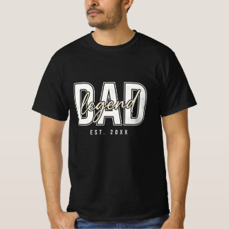 Camiseta Lenda de Pai Legal Desde 20XX