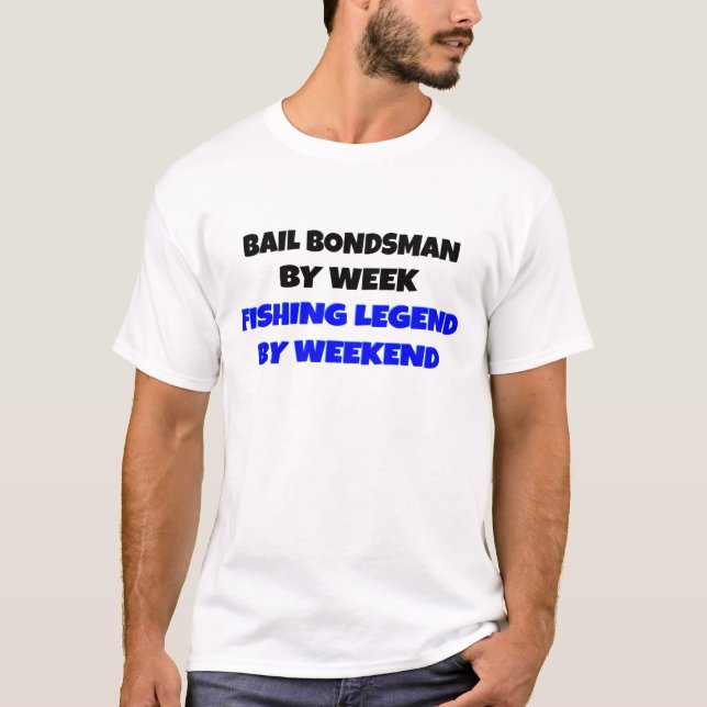 Camiseta Lenda de Pesca - Bondsman (Frente)