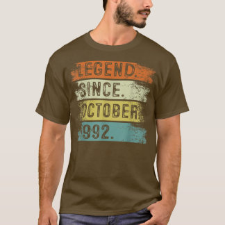 Camiseta Lenda de presentes desde outubro de 1992 30 B