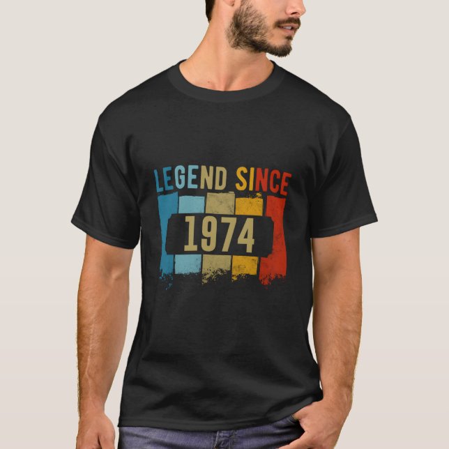 Camiseta Lenda Desde 1974 (Frente)