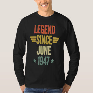 Camiseta Lenda desde junho de 1947