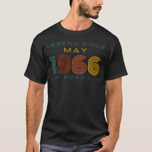 Camiseta Lenda Desde Maio de 1966, Edição Limitada Masculin