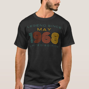 Camiseta Lenda Desde Maio de 1968, Edição Limitada