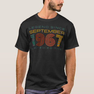 Camiseta Lenda Desde Setembro de 1967, Edição Limitada