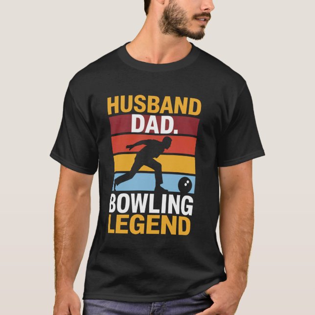 Camiseta Lenda do Boliche do Papai (Frente)