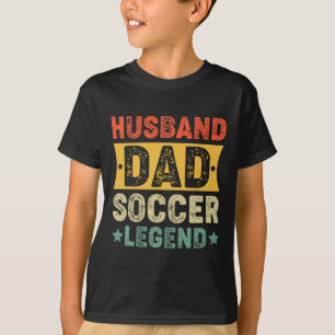 Camiseta Lenda do Futebol para Pais Orgulhosos e Atléticos