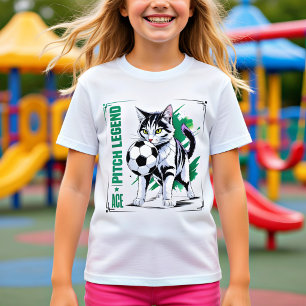 Camiseta Lenda do Gato de Futebol: Presente Divertido para