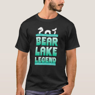 Camiseta Lenda do Lago Bear Monstro do Lago Utah Idaho Gard