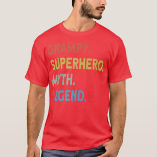 Camiseta Lenda do mito do super herói vampiro 