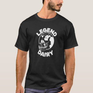 Camiseta Lenda Fazendeiro de Leite Piada Vaca 2
