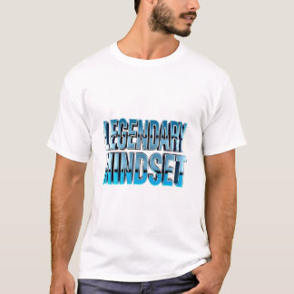 Camiseta Lenda Liberada: Teto do Mindset 3D Futurístico