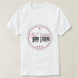 Camiseta lenda nascida na rua