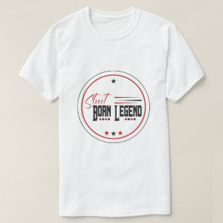 Camiseta lenda nascida na rua
